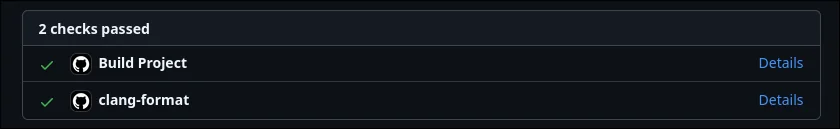 Github workflows automated checks